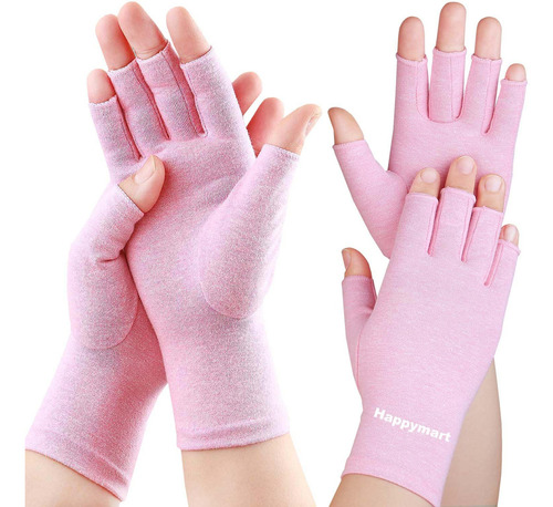 2 Pares De Guantes De Compresión Para Artritis, Guantes Sin