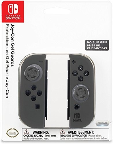 Protector Nintendo Switch Comfort Grip Joy Con Gray Gel De