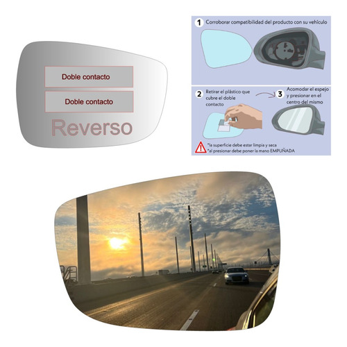 Luneta Espejo Retrovisor Hyundai Velozter 2013-2018 Lh