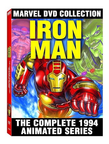 Marvel Iron Man Serie Animada 1994 Completa (3 Dvd)