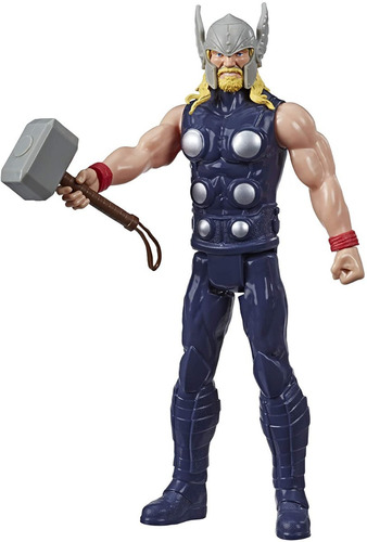 Figura De Thor De Los Vengadores Marvel Titan Hero H= 30 Cm