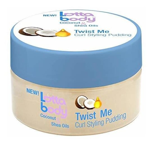 Lottabody Twist Me Curl Styling Pudding, 7 Onzas