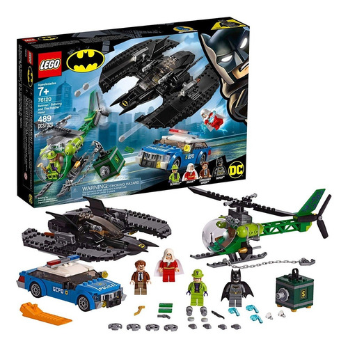 Lego Dc Batman Batwing And The Riddler Heist 76120