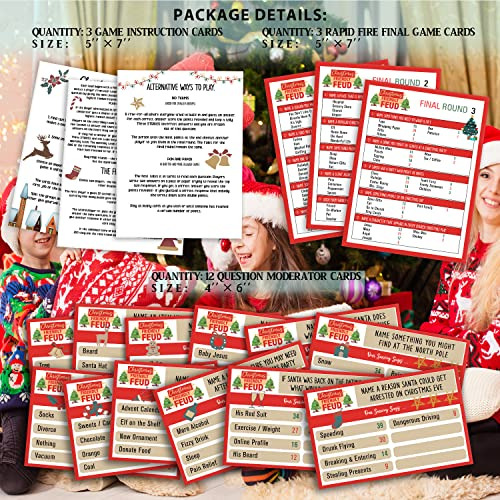 Preguntas Amigables De Navidad, Juego De Noche De , Ju...