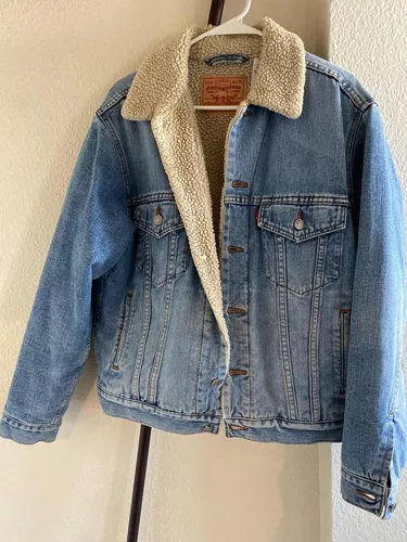 CHAQUETA VAQUERA BORREGO LEVIS 🥇Tienda online【2024 】