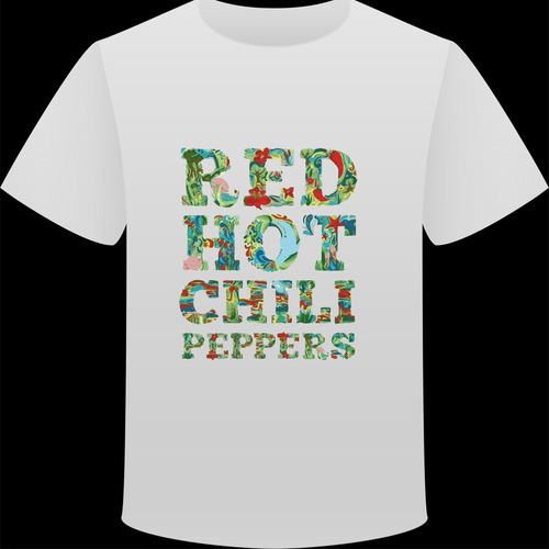 Remeras Camisetas Red Hot Chili Peppers Personalizada