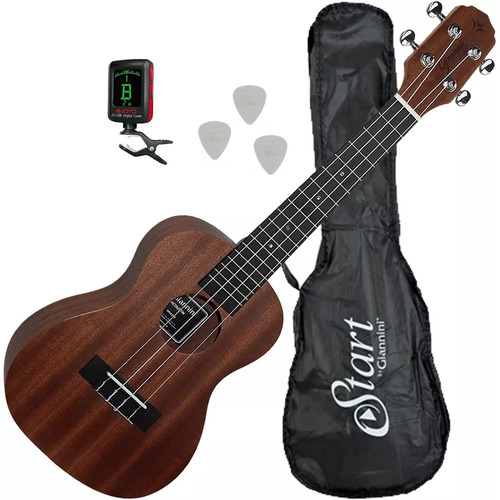 Kit Ukulele Giannini Concert Sapele Guk 23 + Acessorios!