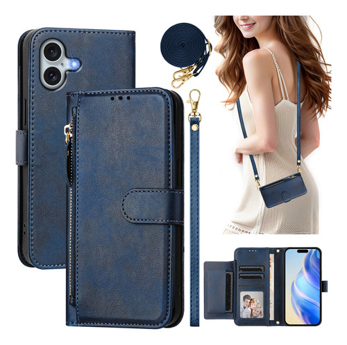 Compatível Com Capa De Proteção Para iPhone 16 Plus Com Cour
