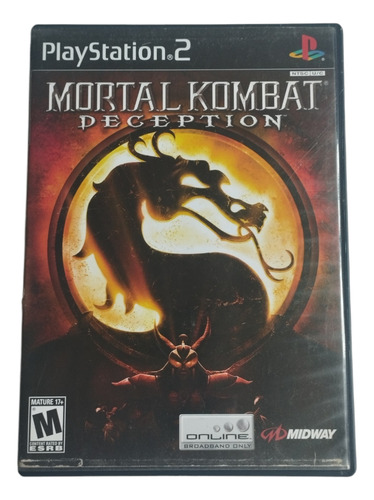 Mortal Kombat Deception (no Incluye Disco) Ps2 (Usado)