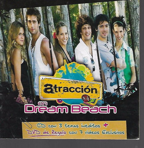 Luisana Lopilato Album Atraccion X4 En Dream Beach Cd+dvd 