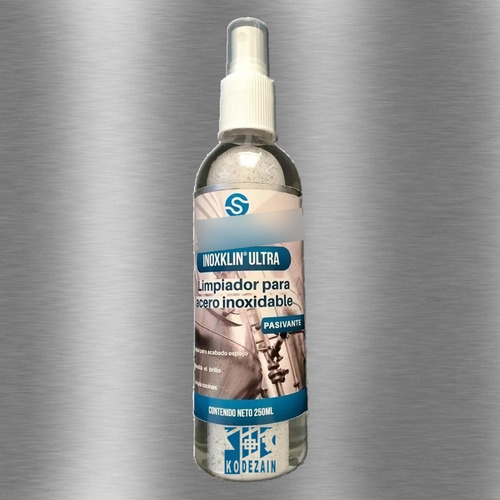 Limpiador De Acero Inoxidable Sparkling Inoxklin Ultra 125ml