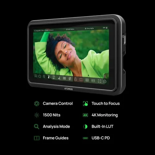 Monitor Atomos Shinobi Ii 5 Hdmi 4k Hdr Com Tela Touchscree