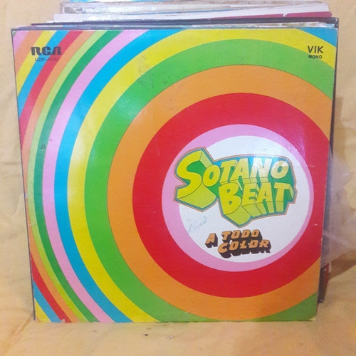 Vinilo Sotano Beat A Todo Color Mono Bisso Donald Punch Cp1