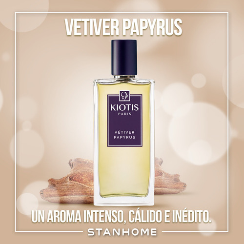 Kiotis Edp Vétiver Papyrus 50 Ml For Him