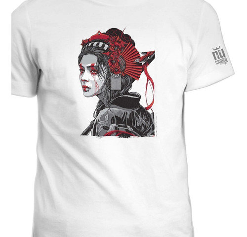 Camisetas Hombre Estampadas Mujer Originales Geisha Ink Inp