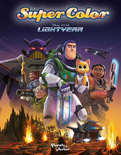 Lightyear. Supercolor, De Disney. Editorial Planeta Junior, Tapa Blanda, Edición 1 En Español, 2020