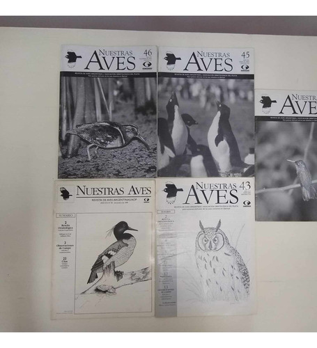Revista Nuestras Aves Asociacion Ornitologica 