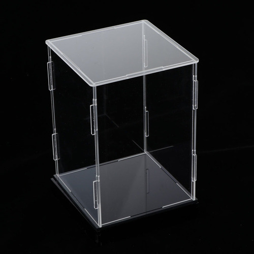 Caja De Exhibición De Acrílico Transparente El 10x10x20cm