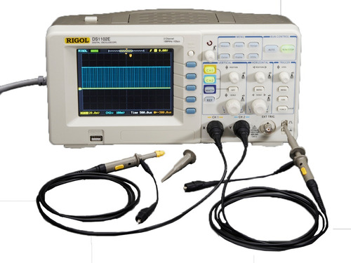 Osciloscópio 100mhz Profissional Digital Rigol 2 Canais