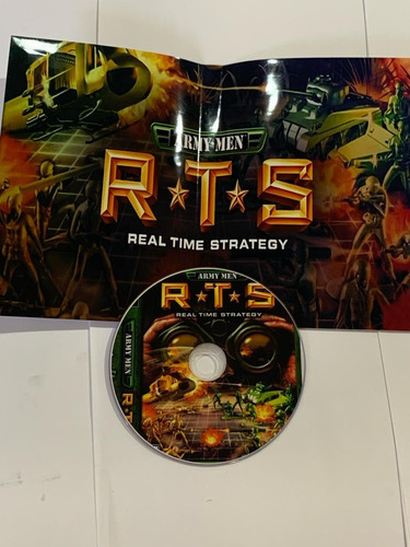Army Men: Real Time Strategy R.t.s 2 Ps2 Capa E Poster Ps2