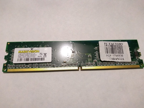 Memoria Ram Pc Markvision 1 Gb Pc 5300 Ddr2 667 Mhz¿¿ (Usado)