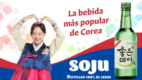 Imagen 2 de 3 de Good Day Soju - Sabor Original - 360ml