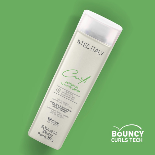 Kit Tratamiento Para Cabello Rizado Tec Italy Curls 2 Pzas
