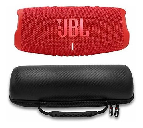 Bocina Jbl Charge 5 Ip67 20h Bateria Estuche De Viaje -rojo