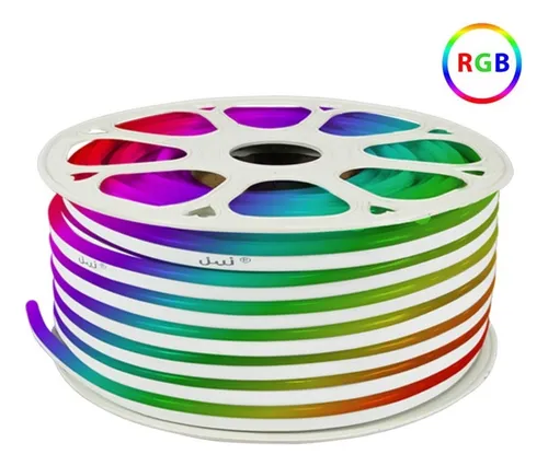 comprar Manguera Led Neon Rgb 50m 1pz Con 2 Controlador  Jwj