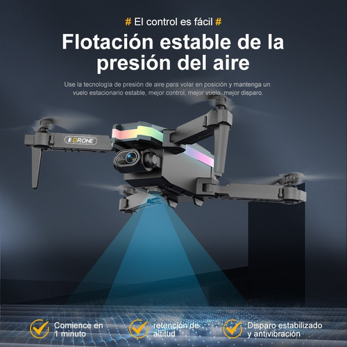 Min Drone Ls-e525 Pro Doble Cámara 4k + 2 Baterías Empezando