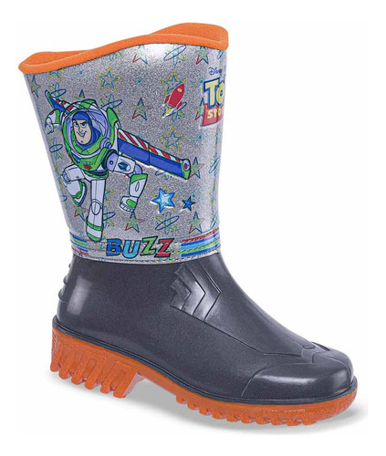 Botas De Lluvia Toy Arif Gris Para Niño Disney