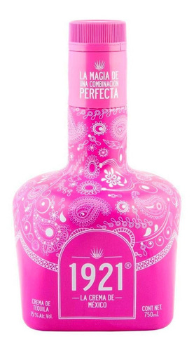 Caja De 6 Crema De Tequila 1921 Irresistible 750 Ml