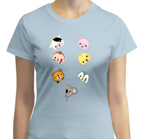 Playera Diseño Animalitos Tiernos - Cute - Animales Lindos