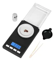 Comprar Báscula de Miligramos Digital de Alta precisión con pantalla LCD de 50 g\u002F0,001 g de bolsillo con capacidad máxima de 50 g Fnbrli High precision digital