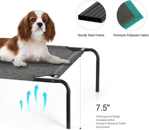 Cama Elevada Para Perros Cuna Para Perros Y Gatos Con Refrig