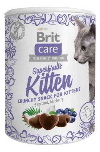 Brit Care® Cat Snack Superfruits Kitten 100gr Para Gatos