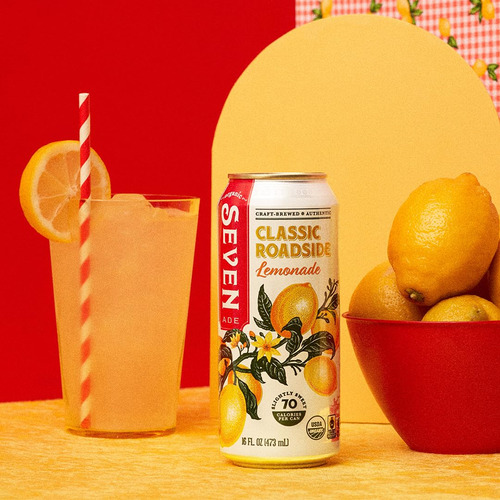Limonada Clásica Seventeas, 16 Oz (paquete De 12 Latas), Org