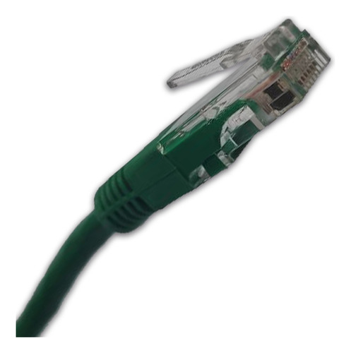 Patch Cord Utp De Red Cat 5e 2 Metros Verde Lanpro