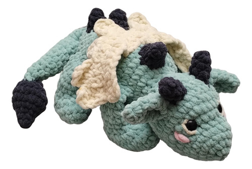 Dragon Celeste Gigante Peluche Amigurumi Suave