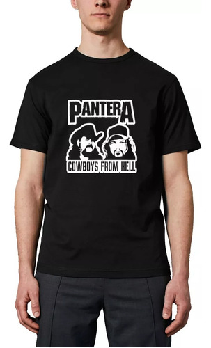 Camiseta Unissex Banda Pantera Dimebag Darrell Vinnie Paul