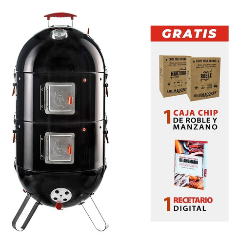 Ahumador Y Parrilla Portátil Proq Frontier 18'' Elite