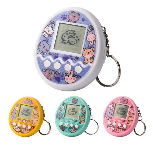 Mascota Virtual Tamagotchi Virtual Pet Retro Digital Game X1 Color Azul