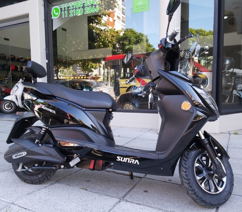 Imagen 15 de 15 de Moto Sunra Eléctrica Leo 2000w Batería De Gel Okm Ahora18 V