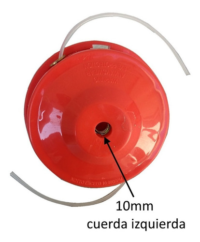 Cabezal Cortador Hilo Universal Para Desbrozadora M10x1.25 L