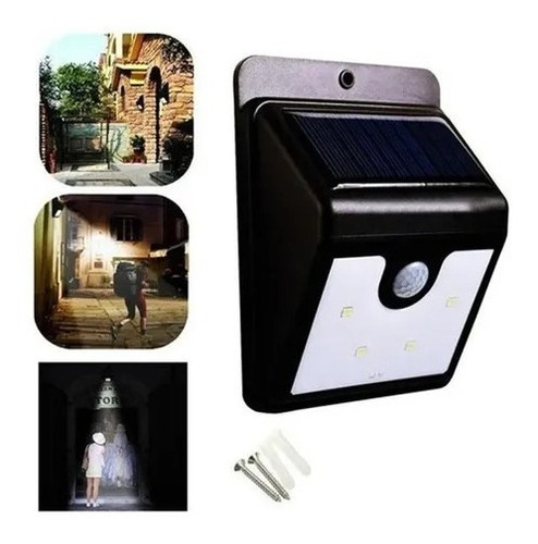 Luz Led Exterior Energía Solar Sensor Movimiento Everbrite