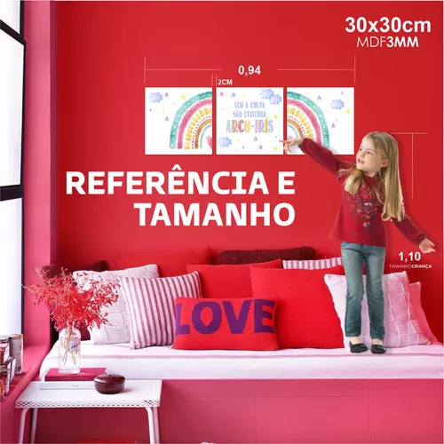 Quadro infantil flamengo