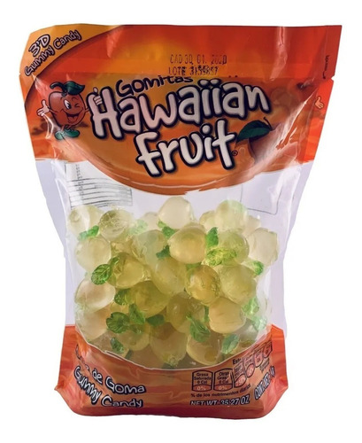 Gomita Hawaiian Frut Sabor Durazno 1kg