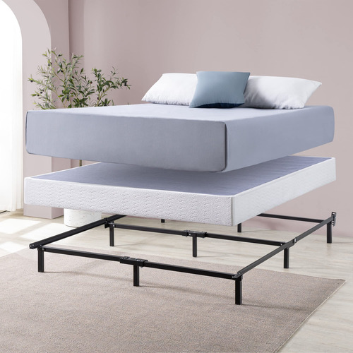 Zinus Base Para Cama De Metal Compack Soporte De 7 Pulgadas Negro