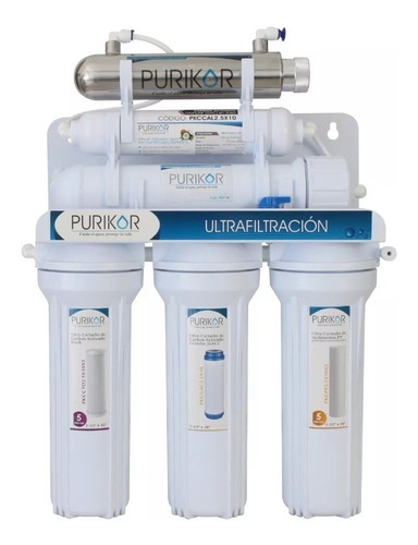 Purificador De Agua Ultrafiltración 6 Etapas Purikor Uv