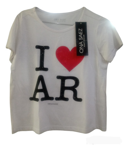 Remera Love Ar Ona Sáez 